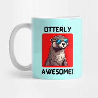 Otterly Awesome | Otter Pun Mug